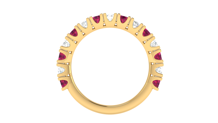1.36 ct Natural Diamond Engagement Wedding Bands 14k Gold - Image 11