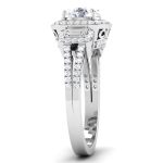 2.07 ct Natural Diamond Solitaire Engagement Wedding Rings14k Gold - Image 4