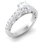 2.30 ct Natural Diamond Solitaire Engagement Wedding Rings14k Gold