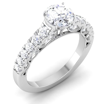 2.30 ct Natural Diamond Solitaire Engagement Wedding Rings14k Gold