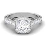 2.00 ct Natural Diamond Solitaire Engagement Wedding Rings14k Gold - Image 2
