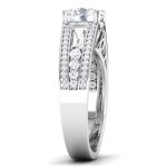 2.20 ct Natural Diamond Solitaire Engagement Wedding Rings14k Gold - Image 4