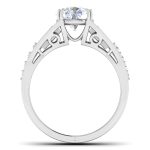 2.20 ct Natural Diamond Solitaire Engagement Wedding Rings14k Gold - Image 5
