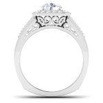 2.66 ct Natural Diamond Solitaire Engagement Wedding Rings14k Gold - Image 5