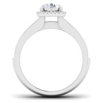 3.70 ct Natural Diamond Solitaire Engagement Wedding Rings14k Gold - Image 5