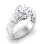 3.26 ct Natural Diamond Solitaire Engagement Wedding Rings14k Gold
