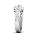 3.26 ct Natural Diamond Solitaire Engagement Wedding Rings14k Gold - Image 4