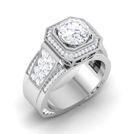 3.30 ct Natural Diamond Solitaire Engagement Wedding Rings14k Gold