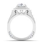 3.30 ct Natural Diamond Solitaire Engagement Wedding Rings14k Gold - Image 5